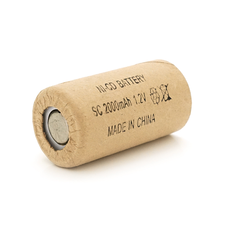 Акумуляторна батарея для шуруповерта YT-2000, Ni-Cd SC2000mAh 1.2V, 10C, 23x43 mm Изображение