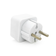 Розетка двійник без заземлення SQ-ZDB01/2, 2x2.5A(10A) 250V~Max, 1100W, White, 2Р, Q200 Зображення