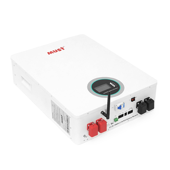 Акумуляторна батарея Must LiFePO4 LP16-48100 51.2V 100Ah, 5,12kWh, BMS100A@16S, CAN2.0/RS232/RS485, 6000 cycles, 625x442x177,44kg Изображение
