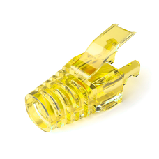 Ковпачок ізолюючий PiPo RJ-45 Cat.5/Cat.6 (100 шт/уп.), Transparent-yellow Изображение
