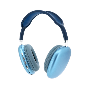 Бездротові навушники Bluetooth Macaron P9, Blue Зображення