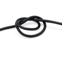 Кабель силіконовий луджений AWG 6 Black (чорний) ціна за метр Зображення