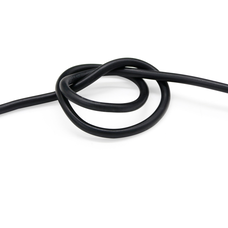 Кабель силіконовий луджений AWG 6 Black (чорний) ціна за метр Изображение