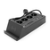 Мережевий фільтр із захистом від перенапруги G12H, 4 Socket + 4 USB 3,2А + 2 Type-C + бездротова зарядка + таймер, 2м, Black, Box Зображення
