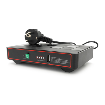 ДБЖ Green Wave ECO418Pro-18W для роутерів/комутаторів/PON/POE, 5/9/12/15/24V, (12000MAh), Black, BOX, Q20 Зображення