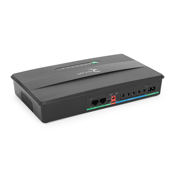 ДБЖ Green Wave-Ritar EcoPlus8100L-100W для роутерів/комутаторів/PON/POE, 5V/USB-2A, 12V/8A, 19V/5A, (16000mAh), Black, BOX, Q10 Зображення