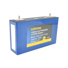 Осередок Vipow 3.2V 130AH для складання LiFePo4 акумуляторів, (113 x 50 x 194) мм, Q5 Изображение
