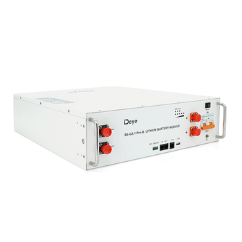 Акумуляторна батарея Deye LiFePO4 SE-G5.1 Pro-B 51,2V 100AH, 5,12kW  BMS50A@16S до 32 parallel CAN/RS485, IP21, 6000Cycles, (445*133*540),45kg Изображение