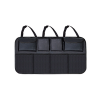 Органайзер у багажник автомобіля, 870x480mm, 4 кишені+4 сітки, Black Изображение