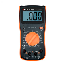 Мультиметр Victor VC9205, вимірювання: V, A, R, С, F Зображення