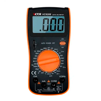Мультиметр Victor VC9205, вимірювання: V, A, R, С, F Зображення