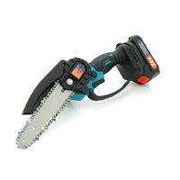 Акумуляторна ланцюгова пилка Chain Saw 6*, 24V, зарядне+ 2 аккумулятори, Вох Зображення