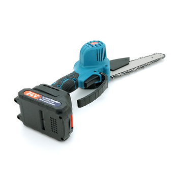 Акумуляторна ланцюгова пилка Chain Saw 8*, 24V, зарядне+ 2 аккумулятори, Вох Зображення