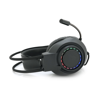 Ігрові навушники з мікрофоном Fantech HQ55 PORTAL, 7.1-Channel, RGB, Black, Color Box Изображение