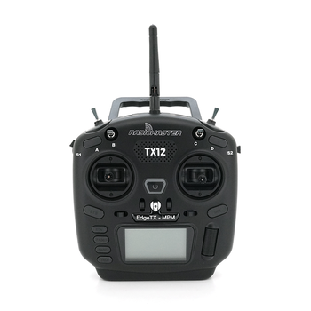 Пульт радіокерування RadioMaster TX12 MKII CC2500 EdgeTX, до 16 каналов, USB/Micro SD, розмір 170x159x108мм, вага 363г Изображение