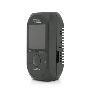 Зарядний пристрій ToolkitRC M4 Pocket 80Вт, тип АКБ LiPo, LiHv, LiFe, Lion, 1-4S, USB-C In/Out, XT60, вхiд 7-25В, вага 75г, без БЖ Зображення