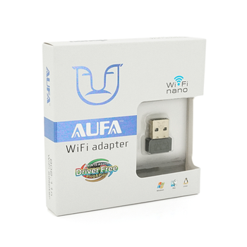 Бездротовий мережний адаптер Wi-Fi-USB ALFA AF-150, 802.11bgn, 150Mbps, 2.4GHz, WIN7/8/10/11/MAC/LINUX, Blister Изображение