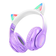 Бездротові навушники Bluetooth HOCO W42, White/Purple, Box Зображення