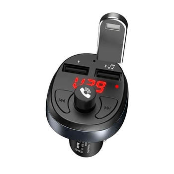 FM-модулятор HOCO E41, Black, Box Зображення