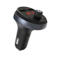 FM-модулятор HOCO E41, Black, Box Зображення