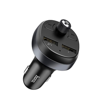 FM-модулятор HOCO E41, Black, Box Зображення
