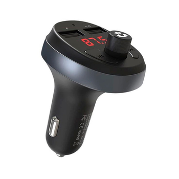 FM-модулятор HOCO E41, Black, Box Зображення