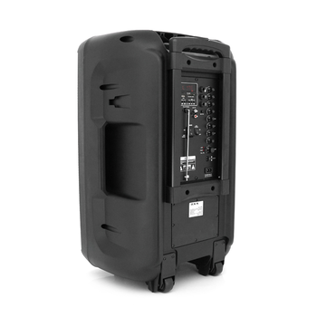 Потужна акустична система з підсвічуванням ZXX-7878, 60W, 2 Bluetooth мікрофони, вбудований акум 12B 5A, живлення 220в, Black, Box Изображение