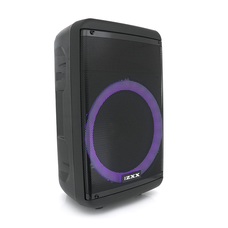 Потужна акустична система з підсвічуванням ZXX-7878, 60W, 2 Bluetooth мікрофони, вбудований акум 12B 5A, живлення 220в, Black, Box Изображение