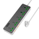 Мережевий фільтр HOCO AC13A на 5 розеток + 3 USB + USB-C, 17W, кабель 1,5 м, 220В, Black, Box Зображення