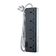 Мережевий фільтр HOCO AC13A на 5 розеток + 3 USB + USB-C, 17W, кабель 1,5 м, 220В, Black, Box Зображення
