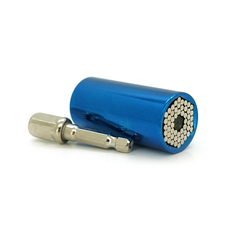 Універсальна насадка для шуруповерта 7-19 mm (25*52) 3/4 Blue Изображение