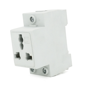 Модульна розетка Chenf Universal 3-pin на DIN-рейку, 250V/10-16A, Box Зображення