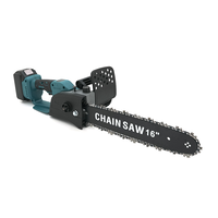 Акумуляторна ланцюгова пилка Chain Saw 16″, 36V, зарядне+ 2 аккумулятори, Case Зображення
