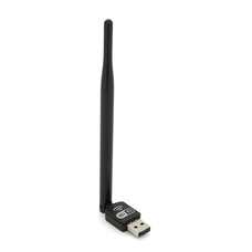 Бездротовий мережний адаптер з антеною Wi-Fi-USB LV-UW11RK-5DB MTK7601, 150Mbps, 2.4 GHz, Win10/8.1/8/7/XP,Mac OSX 10.7~10.10 and Linux, Box Изображение