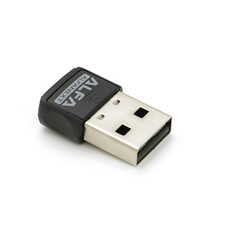 Бездротовий мережний адаптер Wi-Fi-USB LV-UW06RK-ALFA, RTL8188, 802.11bgn, 150Mbps, 2.4GHz, Win10/8.1/8/7/XP, Mac OSX 10.7~10.10 and Linux, Box Изображение