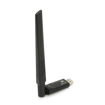 Бездротовий мережний адаптер Wi-Fi-USB LV-UAC24BD, RTL8811CU, Bluetooth, з антеною, 802.11 a/b/g/n, 650Mbps, Box Зображення