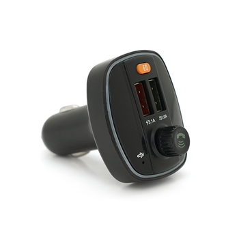 FM-модулятор Q18 з еквалайзером, 3.1A, USB, TF, 55.5х41.5х37.5 Изображение