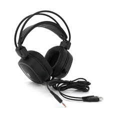 Навушники провідні Jedel GH-230, з мікрофоном та регулюванням гучності, Black, Box Изображение
