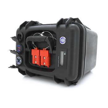Літій-залізо-фосфатний акумулятор LiFePO4 12.8V 100AH (4S1P/BMS-50A), (395х230х175), 9,5кг, до 3000 циклів Зображення
