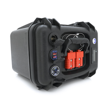 Літій-залізо-фосфатний акумулятор LiFePO4 12.8V 100AH (4S1P/BMS-50A), (395х230х175), 9,5кг, до 3000 циклів Зображення