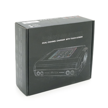 Зарядний пристрій HTRCT400 Pro Duo AC200/DC400Вт, тип АКБ LiPo, LiHv, Li-ion, NiMh, LiFe, Pb, 3.2" Touch screen, 100*65*140 (мм) Изображение