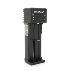 ЗУ універсальне Liitokala Lii-100C, 1 канал, LED дисплей, USB, підтримує 3.7V/3.8V Lion/3.2V Li-Fe/1.2V NIHM/21700/18650/16340/AAA/AA/SC/S Изображение