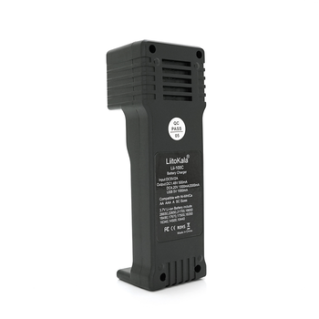 ЗУ універсальне Liitokala Lii-100C, 1 канал, LED дисплей, USB, підтримує 3.7V/3.8V Lion/3.2V Li-Fe/1.2V NIHM/21700/18650/16340/AAA/AA/SC/S Зображення