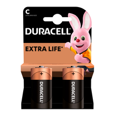 Батарейка DURACELL С/LR14/MN1400 KPN, 2шт у блістері, ціна за блістер Зображення