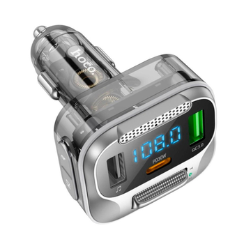 FM-модулятор HOCO E75, Black, Box Зображення