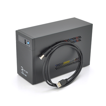 ДБЖ Ritar E-RTM-LI-800 (480W), LCD, AVR, 3st, 2xSCHUKO socket, АКБ LiFePO4x12V77Wh, Metal Case (225*85*141) 3,3кг (300*278*440) Зображення