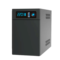 ДБЖ Ritar E-RTM-LI-1200 720 Вт (200 Вт), РК-дисплей, AVR, 3 шт., 2xSCHUKO розетка, акумулятор LiFePO4 x 25.6V154WH, металевий корпус (305*85*141) 5 кг (372*278*440) Зображення