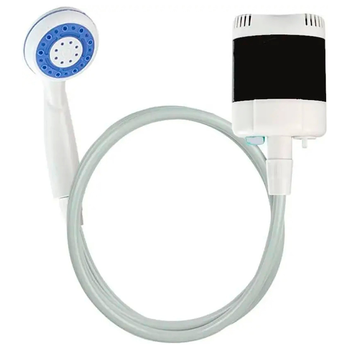 Портативний акумуляторний душ YT36287 з помпою, акумулятор 2200mAh, White, Box Изображение