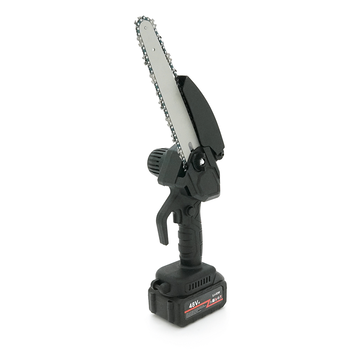 Акумуляторна ланцюгова пилка Mini Chain Saw 15cm, 24V, зарядне + 2 аккумулятори, Case Зображення