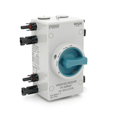 Ручний вимикач Risin, 1000V, 32A, 2St, IP66, вхід ліво-право, Grey Изображение